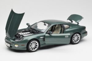 Aston Martin DB7 Vantage Verde Maisto 1:18 36880 Metal - imaginea 2 din 8