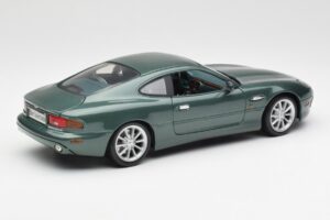 Aston Martin DB7 Vantage Verde Maisto 1:18 36880 Metal - imaginea 3 din 8
