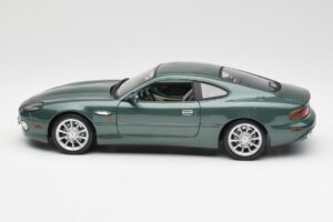 Aston Martin DB7 Vantage Verde Maisto 1:18 36880 Metal - imaginea 4 din 8