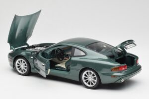 Aston Martin DB7 Vantage Verde Maisto 1:18 36880 Metal - imaginea 5 din 8