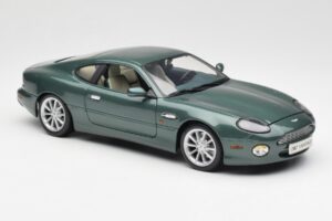 Aston Martin DB7 Vantage Verde Maisto 1:18 36880 Metal - imaginea 6 din 8