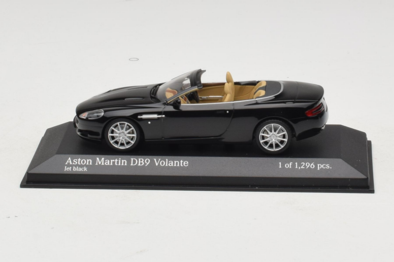 Aston Martin DB9 Cabriolet Negru Minichamps 1:43 400137330 Metal