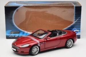 Aston Martin DB9 Volante Roșu Solido 1:18 8163 Metal - imaginea 8 din 8