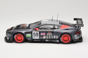 Aston Martin DBR9 GT1 #59 Team Modena A. Garcia / J. Menten / C. Fittipaldi 24 Hours of Le Mans 2006 Solido 1:18 80014 Metal - imaginea 4 din 8
