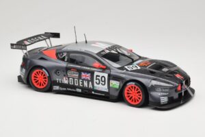 Aston Martin DBR9 GT1 #59 Team Modena A. Garcia / J. Menten / C. Fittipaldi 24 Hours of Le Mans 2006 Solido 1:18 80014 Metal - imaginea 6 din 8