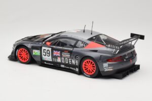 Aston Martin DBR9 GT1 #59 Team Modena A. Garcia / J. Menten / C. Fittipaldi 24 Hours of Le Mans 2006 Solido 1:18 80014 Metal - imaginea 7 din 8