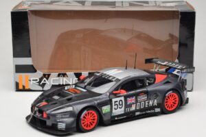 Aston Martin DBR9 GT1 #59 Team Modena A. Garcia / J. Menten / C. Fittipaldi 24 Hours of Le Mans 2006 Solido 1:18 80014 Metal - imaginea 8 din 8