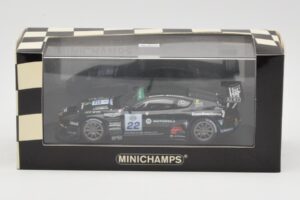Aston Martin DBRS9 #22 Barwell Motorsport A. Needell FIA GT3 European Championship Spa 2006 Minichamps 1:43 400061322 Metal - imaginea 4 din 4