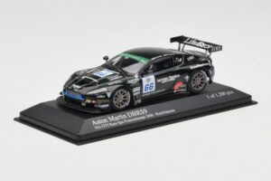 Aston Martin DBRS9 #66 Barwell Motorsport R. Johnson FIA GT3 European Championship Spa 2006 Minichamps 1:43 400061366 Metal - imaginea 2 din 4