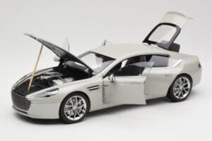 Aston Martin Rapide S Silver Fox AUTOart 1:18 70258 Metal - imaginea 2 din 8