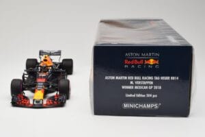 Aston Martin Red Bull Racing RB14 Tag Heuer #33 M. Verstappen Mexican GP 2018 Minichamps 1:18 110181933 Metal - imaginea 6 din 6