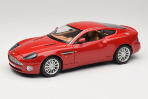 Aston Martin V12 Vanquish Roșu Bburago 1:18 33334063 Metal