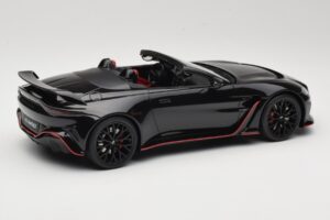 Aston Martin V12 Vantage Roadster Onyx Black GT Spirit 1:18 GT923 Rășină - imaginea 2 din 6
