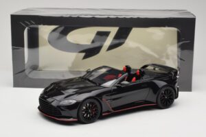 Aston Martin V12 Vantage Roadster Onyx Black GT Spirit 1:18 GT923 Rășină - imaginea 6 din 6