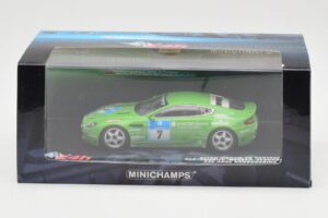 Aston Martin V8 Vantage N24 #7 U. Bez / Porritt / R. Meaden 24 Hours Nurburgring 2008 Minichamps 1:43 437081307 Metal - imaginea 4 din 4