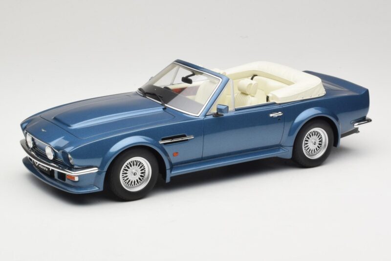 Aston Martin V8 Volante Albastru GT Spirit 1:18 GT128 Rășină