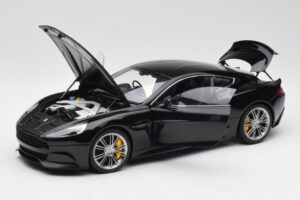 Aston Martin Vanquish Onyx Negru AUTOart 1:18 70247 Metal - imaginea 2 din 8