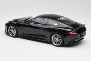 Aston Martin Vanquish Onyx Negru AUTOart 1:18 70247 Metal - imaginea 7 din 8