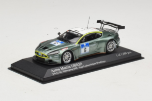 Aston Martin DBRS9 #6 M. Engel / K. Lechner ADAC 24 Hours Nurburgring 2008 Minichamps 1:43 400081306 Metal - imaginea 2 din 4