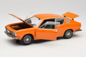 Audi 100 C1 Coupe S Portocaliu Anson 1:18 30402 Metal - imaginea 2 din 8