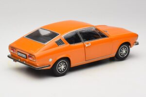 Audi 100 C1 Coupe S Portocaliu Anson 1:18 30402 Metal - imaginea 3 din 8