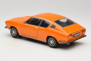 Audi 100 C1 Coupe S Portocaliu Anson 1:18 30402 Metal - imaginea 7 din 8