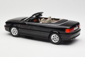 Audi 80 B3 Cabriolet Negru MCG 1:18 MCG18372 Metal - imaginea 5 din 6