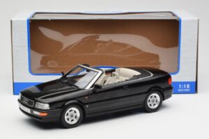 Audi 80 B3 Cabriolet Negru MCG 1:18 MCG18372 Metal - imaginea 6 din 6