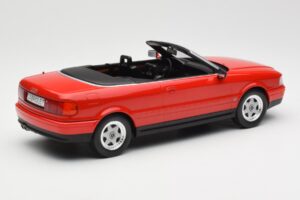 Audi 80 B3 Cabriolet Roșu MCG 1:18 MCG18371 Metal - imaginea 2 din 6