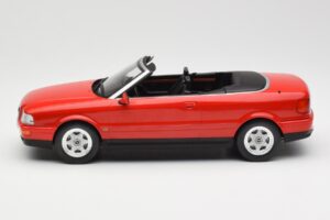 Audi 80 B3 Cabriolet Roșu MCG 1:18 MCG18371 Metal - imaginea 3 din 6