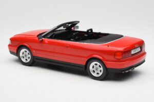 Audi 80 B3 Cabriolet Roșu MCG 1:18 MCG18371 Metal - imaginea 5 din 6