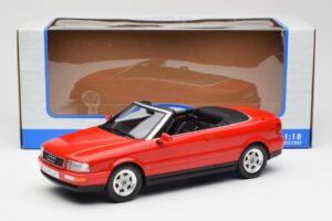 Audi 80 B3 Cabriolet Roșu MCG 1:18 MCG18371 Metal - imaginea 6 din 6
