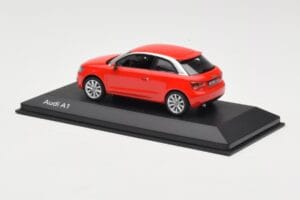 Audi A1 8X Misano Red Minichamps 1:43 5011001023 Metal - imaginea 3 din 4