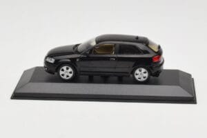 Audi A3 8P Black Metallic Minichamps 1:43 12000 Metal