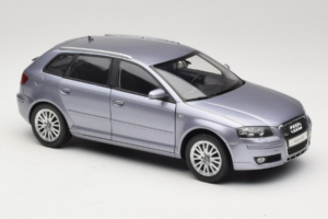 Audi A3 8P Sportback Light Blue Metallic Kyosho 1:18 5010403025 Metal - imaginea 6 din 8
