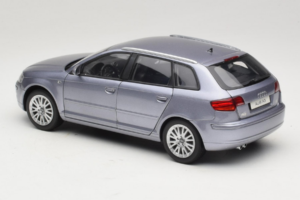 Audi A3 8P Sportback Light Blue Metallic Kyosho 1:18 5010403025 Metal - imaginea 7 din 8