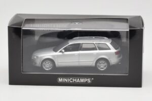 Audi A4 B7 Avant Argintiu Minichamps 1:43 AUDI009 Metal - imaginea 4 din 4