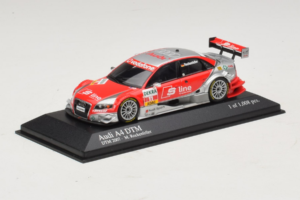 Audi A4 DTM #11 M. Rockenfeller Audi Sport Team Phoenix DTM 2007 Minichamps 1:43 400079611 Metal - imaginea 2 din 4