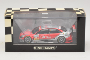 Audi A4 DTM #11 M. Rockenfeller Audi Sport Team Phoenix DTM 2007 Minichamps 1:43 400079611 Metal - imaginea 4 din 4