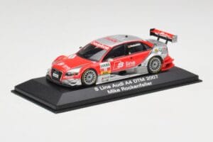 Audi A4 B7 #11 Team Abt M. Rockenfeller DTM 2007 Minichamps 1:43 5020700163 Metal - imaginea 2 din 4