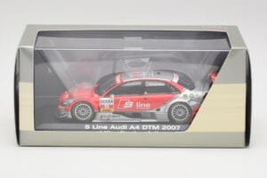 Audi A4 B7 #11 Team Abt M. Rockenfeller DTM 2007 Minichamps 1:43 5020700163 Metal - imaginea 4 din 4