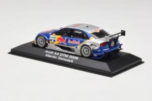 Audi A4 B7 #4 Red Bull M. Tomczyk DTM 2006 Minichamps 1:43 5020600303 Metal - imaginea 3 din 4