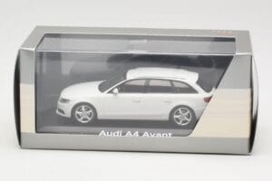 Audi A4 B8 Avant Ibis White Minichamps 1:43 5010804213 Metal - imaginea 4 din 4