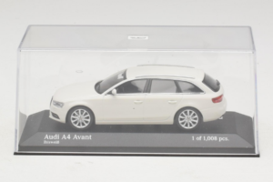 Audi A4 B8 Avant Alb Minichamps 1:43 410011010 Metal - imaginea 4 din 5