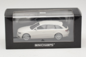 Audi A4 B8 Avant Alb Minichamps 1:43 410011010 Metal - imaginea 5 din 5