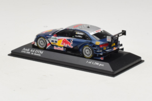 Audi A4 DTM #1 M. Ekstrom Audi Sport Team Abt Sportsline DTM Champion 2008 Minichamps 1:43 400081801 Metal - imaginea 3 din 4