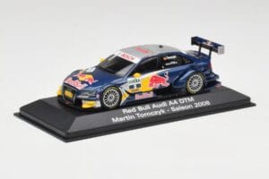 Audi A4 B8 #2 Red Bull M. Tomczyk DTM 2008 Minichamps 1:43 5020800133 Metal - imaginea 2 din 4
