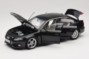 Audi A4L B8 Negru Paudi 1:18 AUDI012 Metal - imaginea 2 din 8