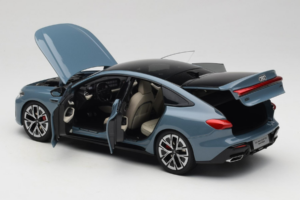 Audi A5L Sportback Albastru Gri OEM 1:18 ZAM60004B Metal - imaginea 5 din 8