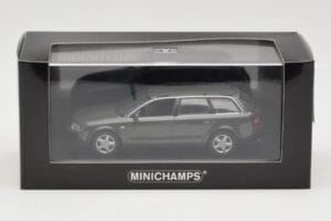 Audi A6 C5 Avant Gri Închis Minichamps 1:43 AUDI006 Metal - imaginea 4 din 4
